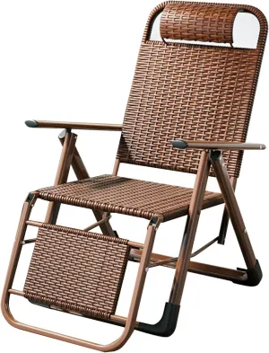 , Garden Recliner Chairs Lawn Chairs Reclining Camping Chairs Sunloungers Reclining Folding Deck Chairs for Adults Garden Furniture