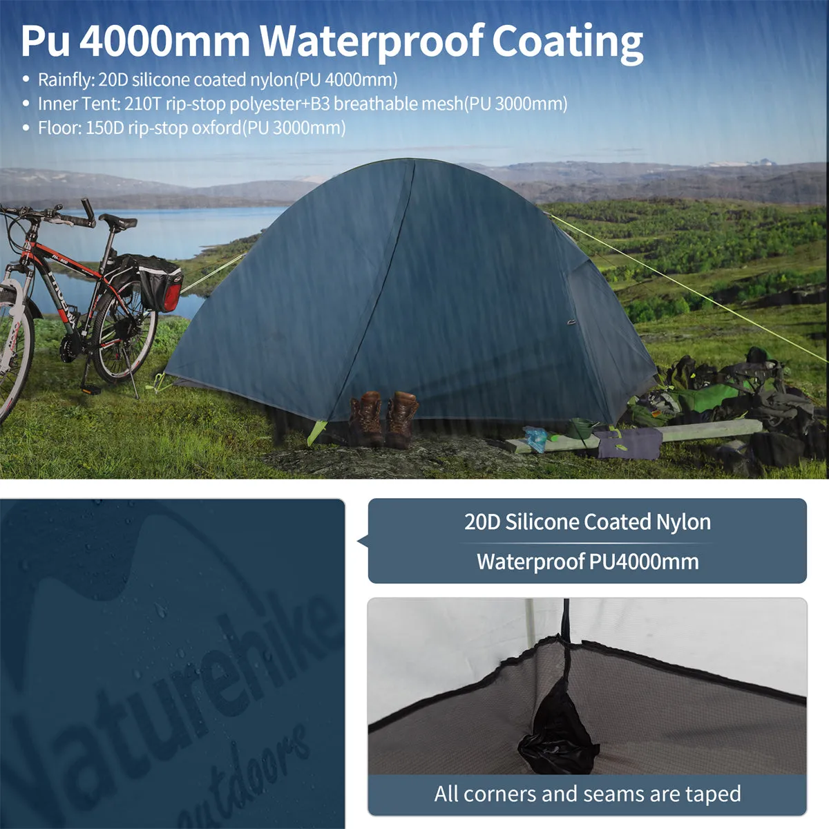 1 Person  Cycling  Backpack Tent