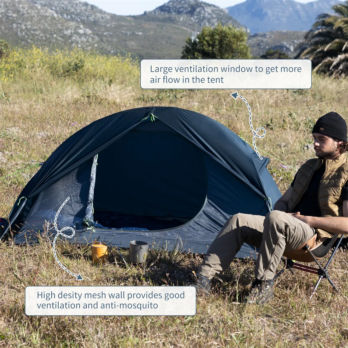 1 Person  Cycling  Backpack Tent