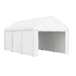 10' x 20' Portable Garage with Heavy Duty Removable Sidewalls