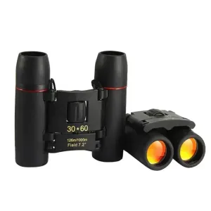 1000m 30x60 Compact Zoom Binoculars Long Range Folding