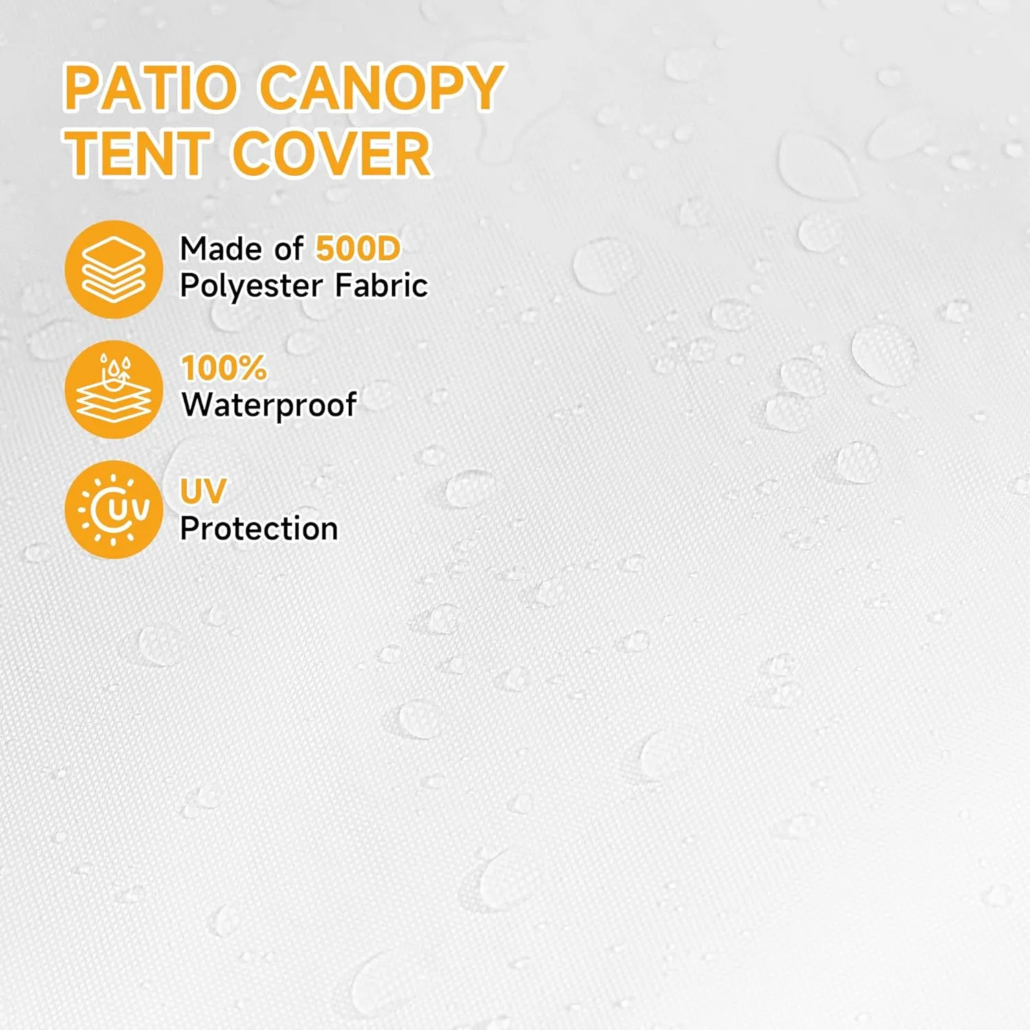 10x15ft Pop Up Canopy - Beach Tent with Easy Set-up, Portable Outdoor, Commercial Shade with Wheeled Carry Bag, Thickened Fabric, Hexagonal Steel, White