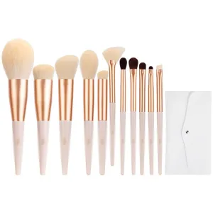 11 Makeup Brush Set Full Set Of Brushes Blush Powder Eye Shadow Brush Beauty Tools
