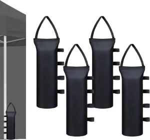 112lbs Canopy Tent Weights Sand Bags Set of 4, Heavy Duty 1680D Canopy Weights Sandbags for Instant Outdoor Canopy, Pop Up Sun Shelter, Gazebos, Sunshade