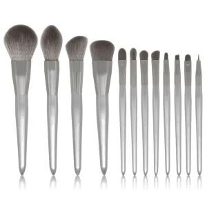 12 Brushes Set Full Set Loose Powder Brushes Beauty Tools Eye Shadow Blush Brush Set