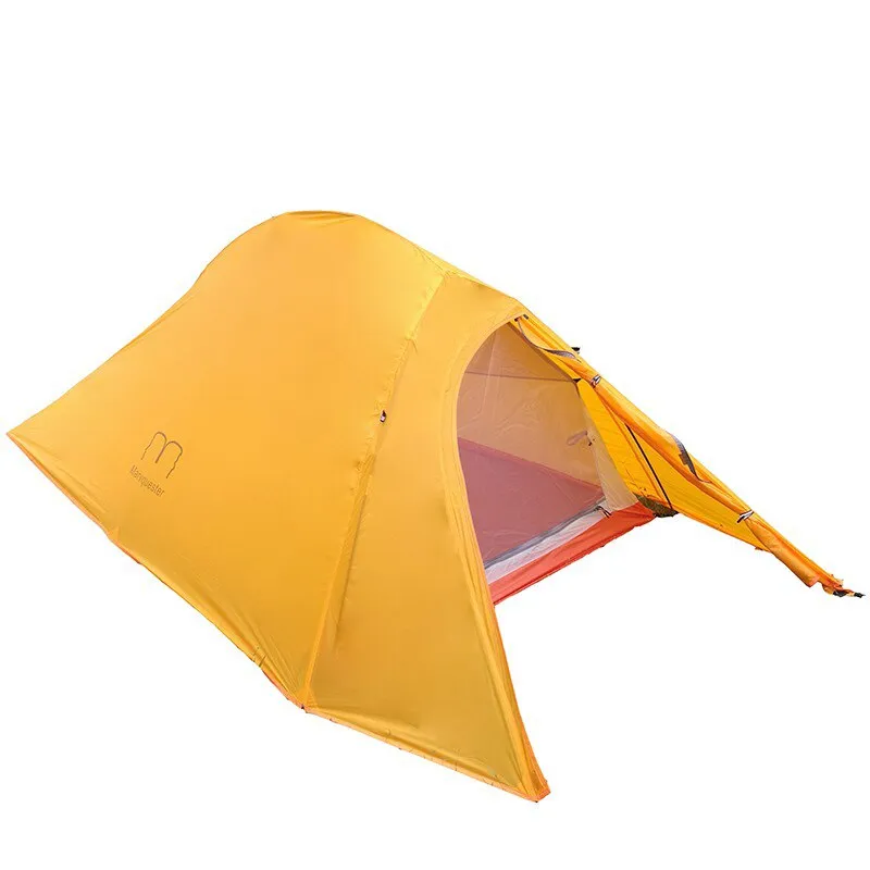 1.26KG 20D Silicone Coated Nylon And Carbon Carbon Fiber Pole Double-layer Ultralight UL 2 Persons