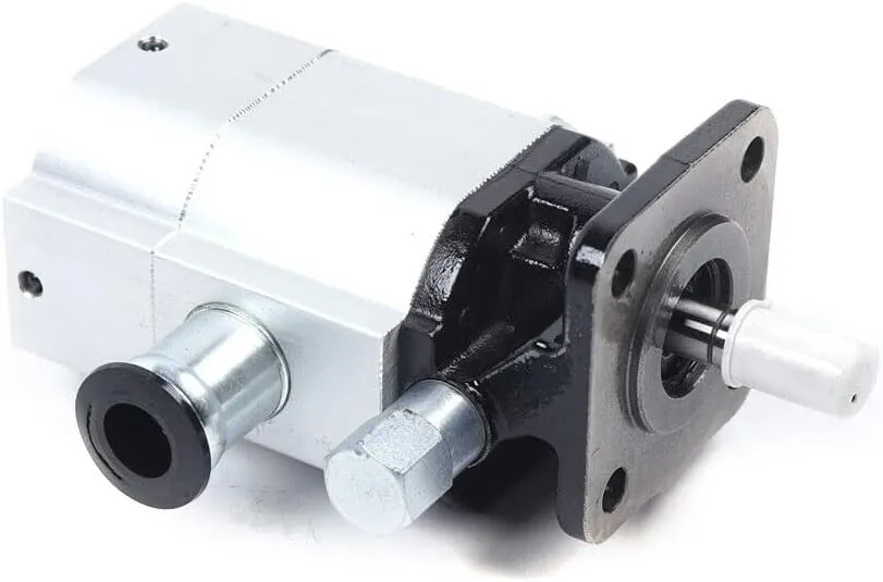 13GPM Hydraulic Log Splitter Pump, Hydraulic Motor 2 Stage Hi Lo Gear Pump Wood Splitter Pumps Log Splitter 13 GPM 2 Stage 1/2" Shaft 3000PSI