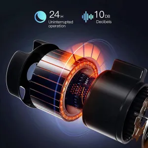 2 3 Automatic Watch Winder with LED Illumination Watch Winder Box Piano Paint Exterior Soft Flexible Watch Pillow Dual Power Supply (Brown)