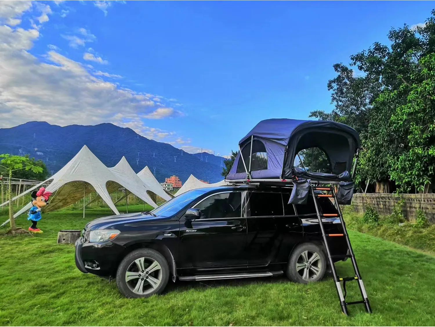 2-3  People Aluminum Soft shell Car  Roof Top Tent MOT-T700