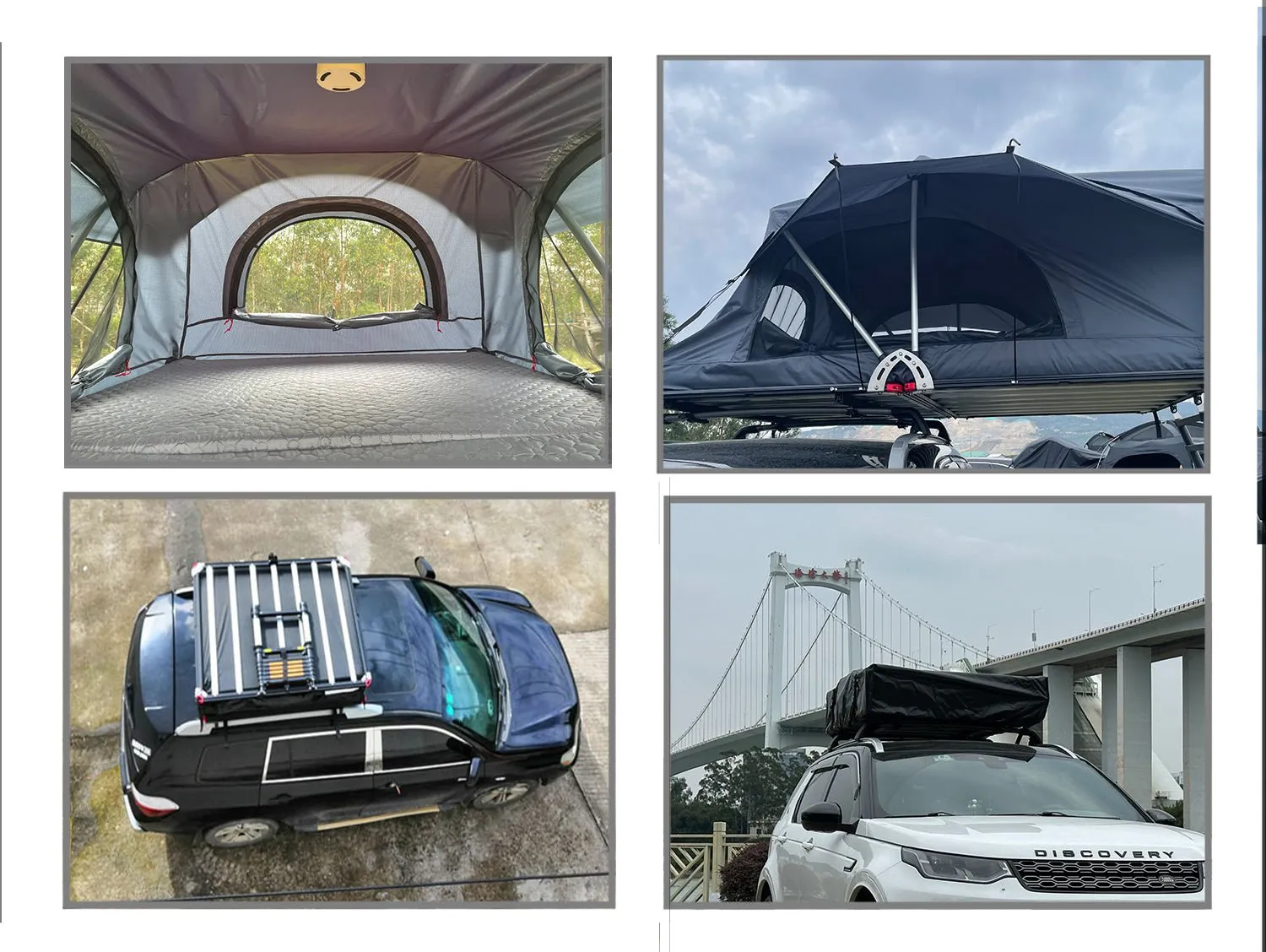 2-3  People Aluminum Soft shell Car  Roof Top Tent MOT-T700