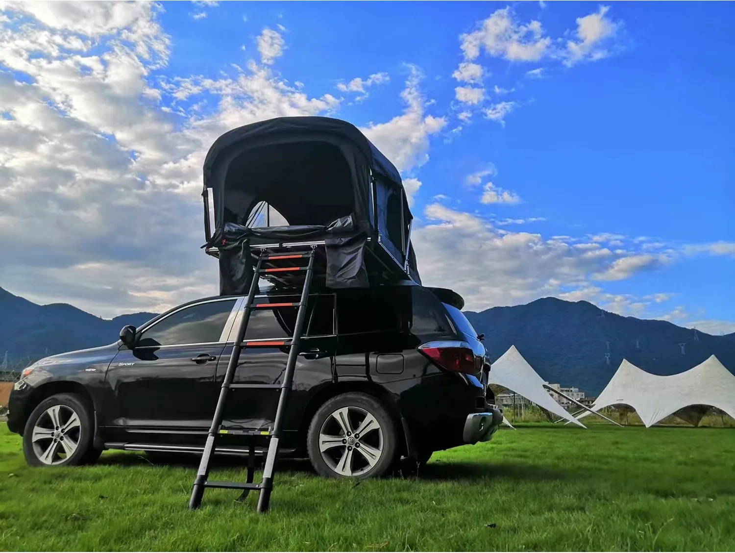 2-3  People Aluminum Soft shell Car  Roof Top Tent MOT-T700