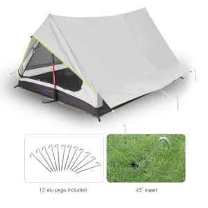 2 # Oudoor Door Fishing Backpacking Lixada Tent Mesh Ultralight Tent Ultralight Best price Camping for Shelter Person Tent Camping Stable Double