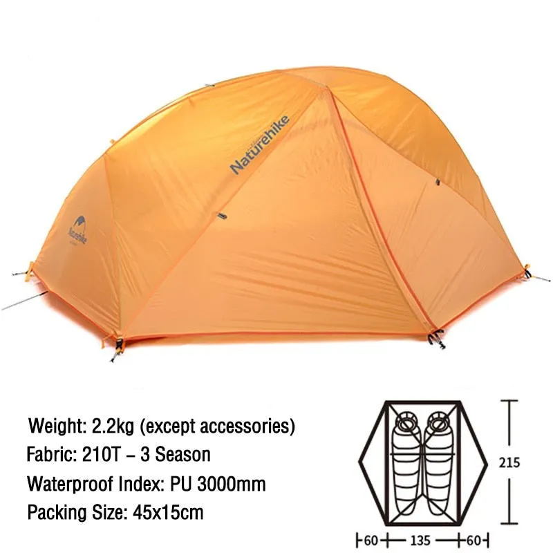 2 Person Ultralight Waterproof Camping Tent