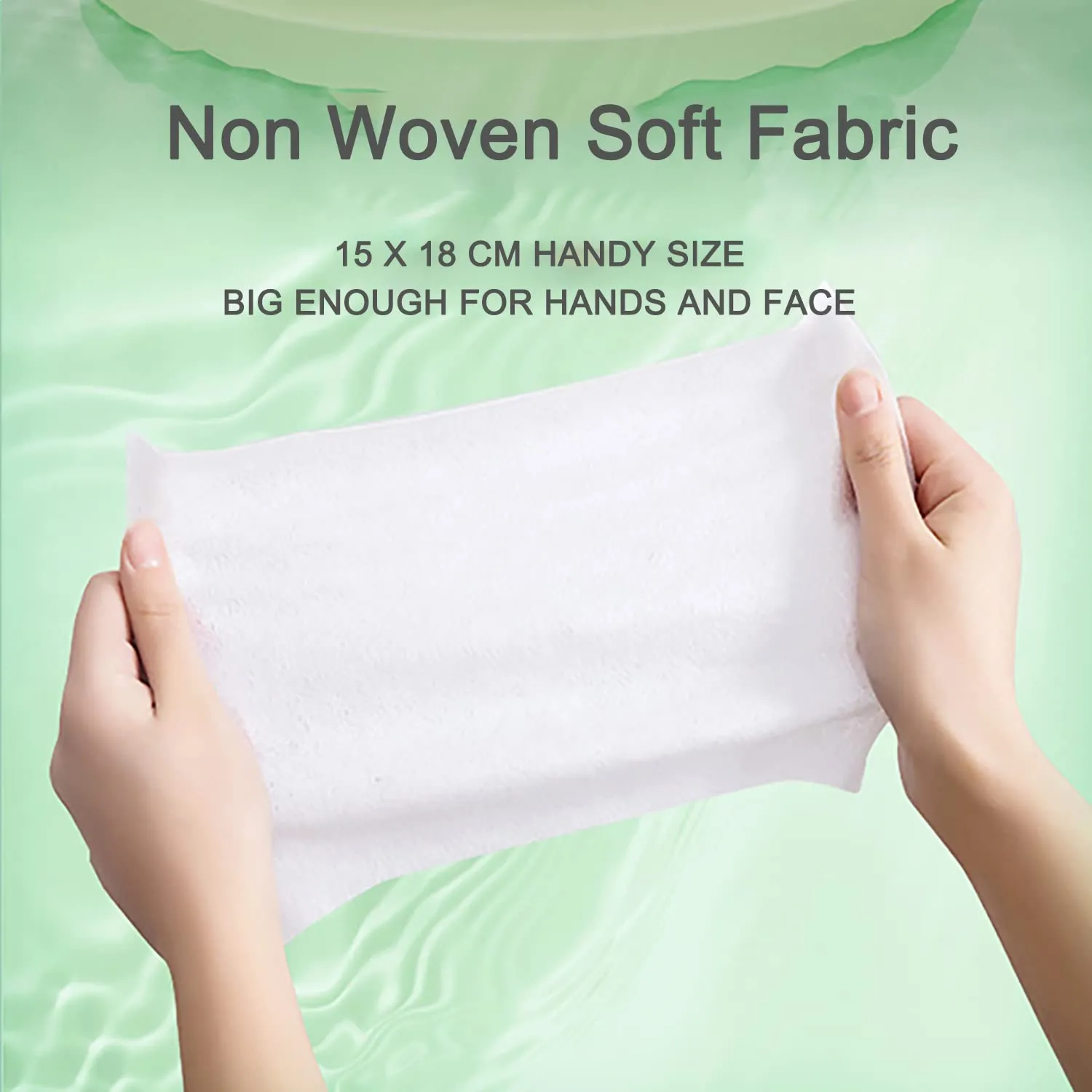 200 pcs Tea Wet Wipes Individually Wrapped, Disposable Skin Cleansing Wipes, Individual Wrapped, Safe, Convenient, Lightweight, Aloe Vera for Butt, Hands, Face Cleaning, Ideal for Daily Use