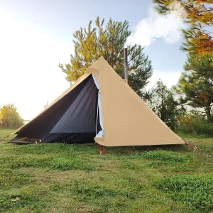 3-4 Person Automatic Pop-up Tent with Porch Waterproof Windproof Anti-UV Camping Tent for Family Portable Cabana Tent for Outdoor Camping Hiking Fishing