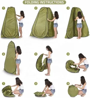 3-4 Person Automatic Tent with Porch Camping Pop Up Tent with 2 Door and 2 Windows Double Layer Instant Family Tent for Camping Outdoor Hiking, Easy Set Up