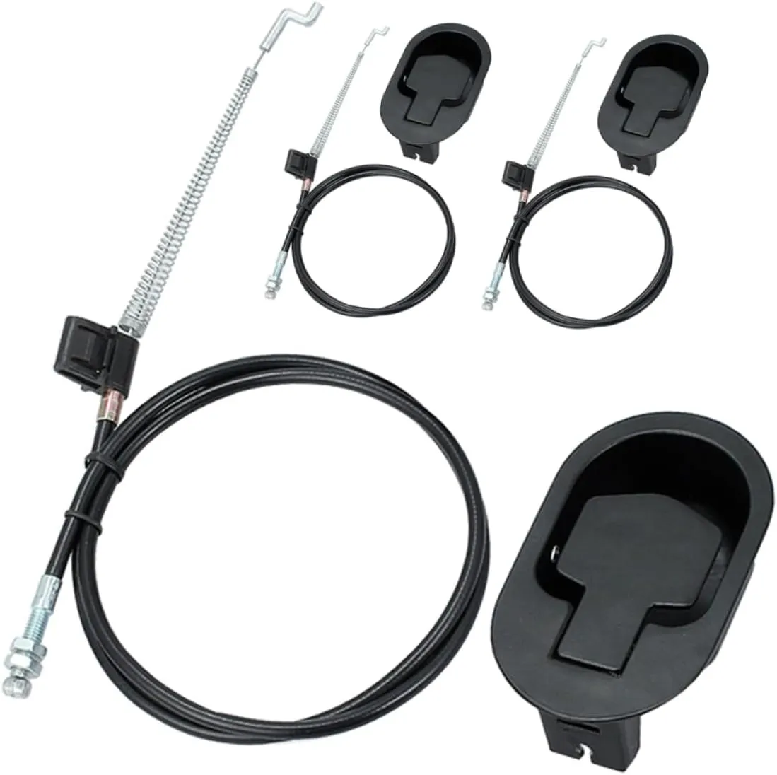 3Pcs Black Aluminum Recliner Handle Replacement with Cable Effortless Sofa Chair Release Lever for Enhanced Comfort and Flexibility Suitable for Various Reclining Furniture