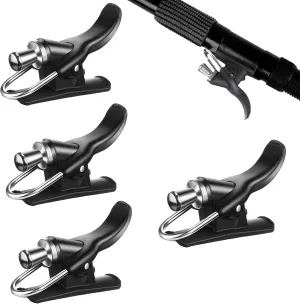 4 Pcs Cast Cannon Surf Fishing Trigger, Aid Sea Fishing Casting Trigger, Aid Surf Gear for Pole Rod Shore Beach Bait Launcher Thumb Finger Protect Accessories