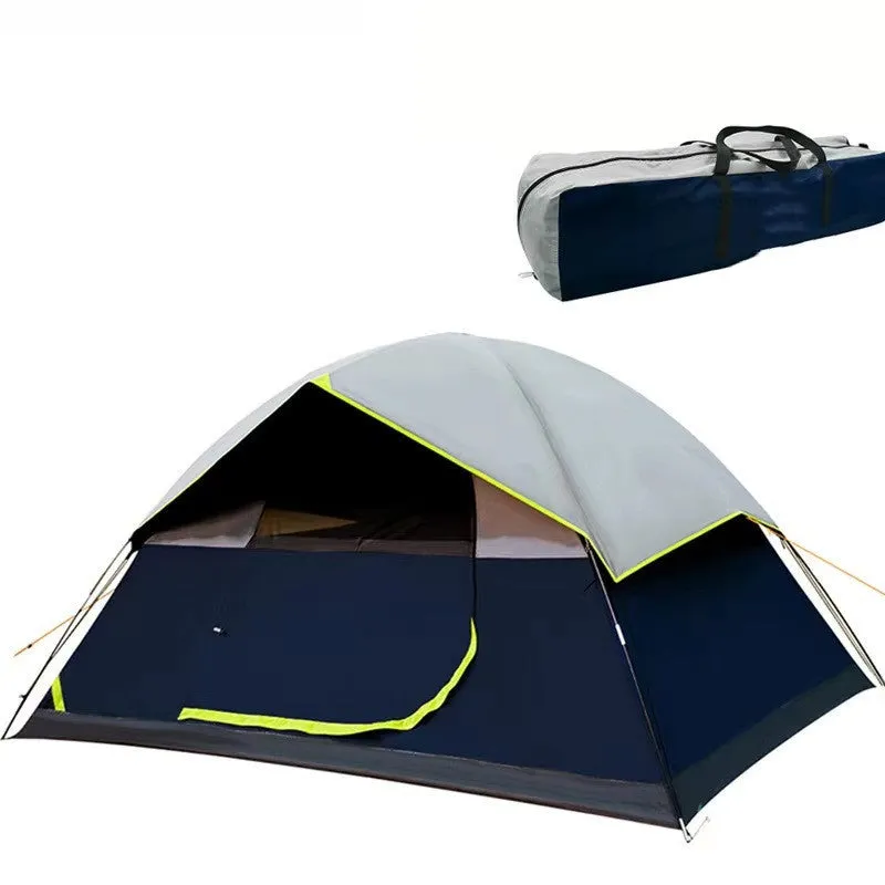 4 Person Black Coated Darkroom Tent For Camping