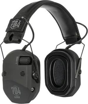 704 Gear Fader | Active Electronic Ear Pros for Shooting | Omnidirectional Microphones | With CO-Z Gel Ear Pads