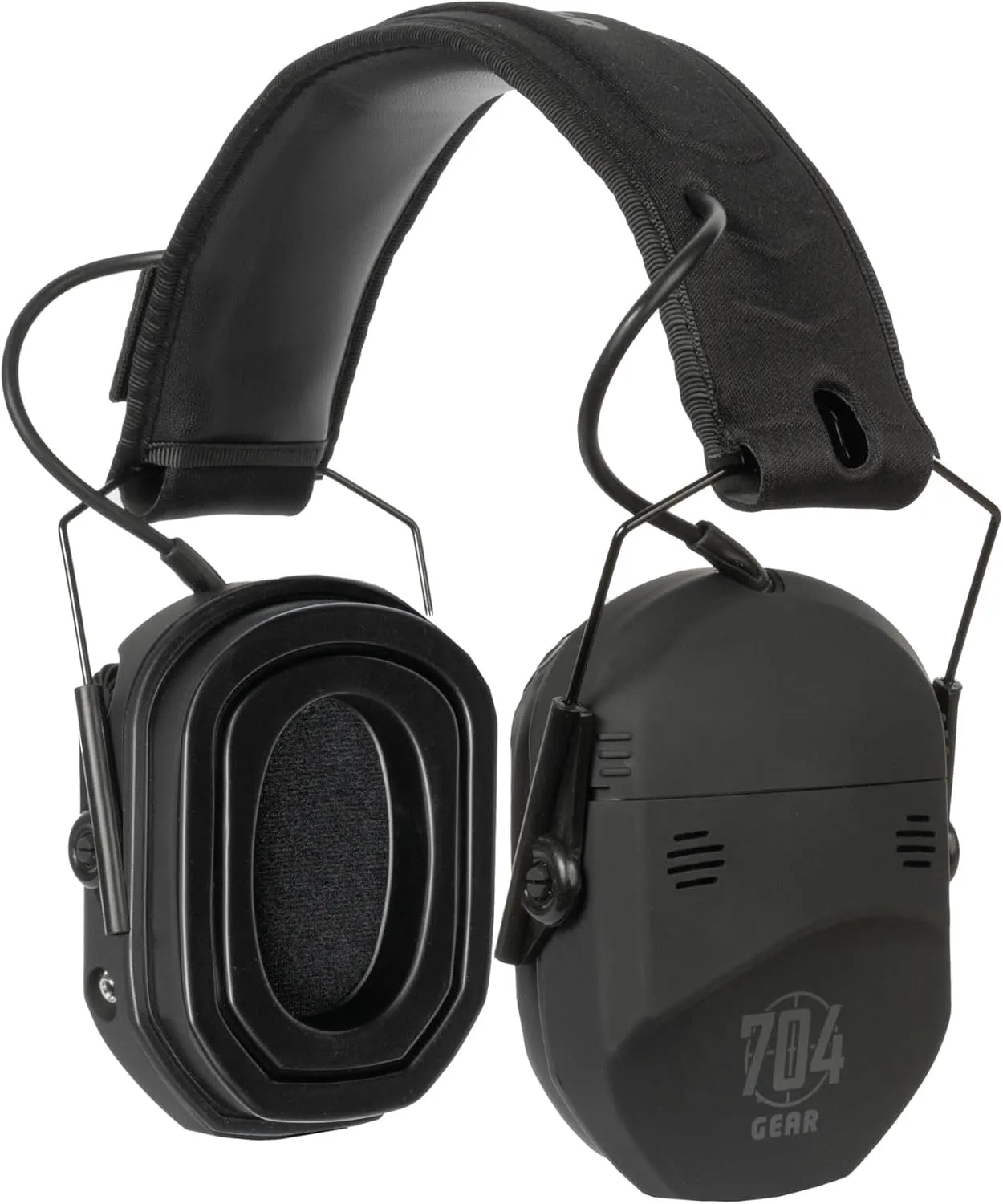704 Gear Fader | Active Electronic Ear Pros for Shooting | Omnidirectional Microphones | With CO-Z Gel Ear Pads