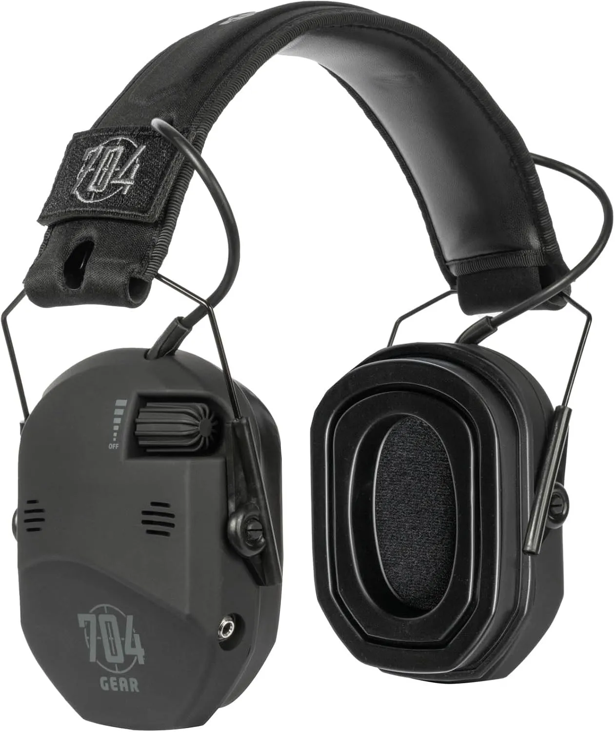 704 Gear Fader | Active Electronic Ear Pros for Shooting | Omnidirectional Microphones | With CO-Z Gel Ear Pads