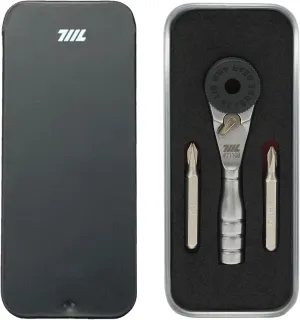 711L Micro Ratchet Wrench - Precision 4mm Screwdriver and Ratchet Wrench for Precision Engineering and Delicate Device Repair