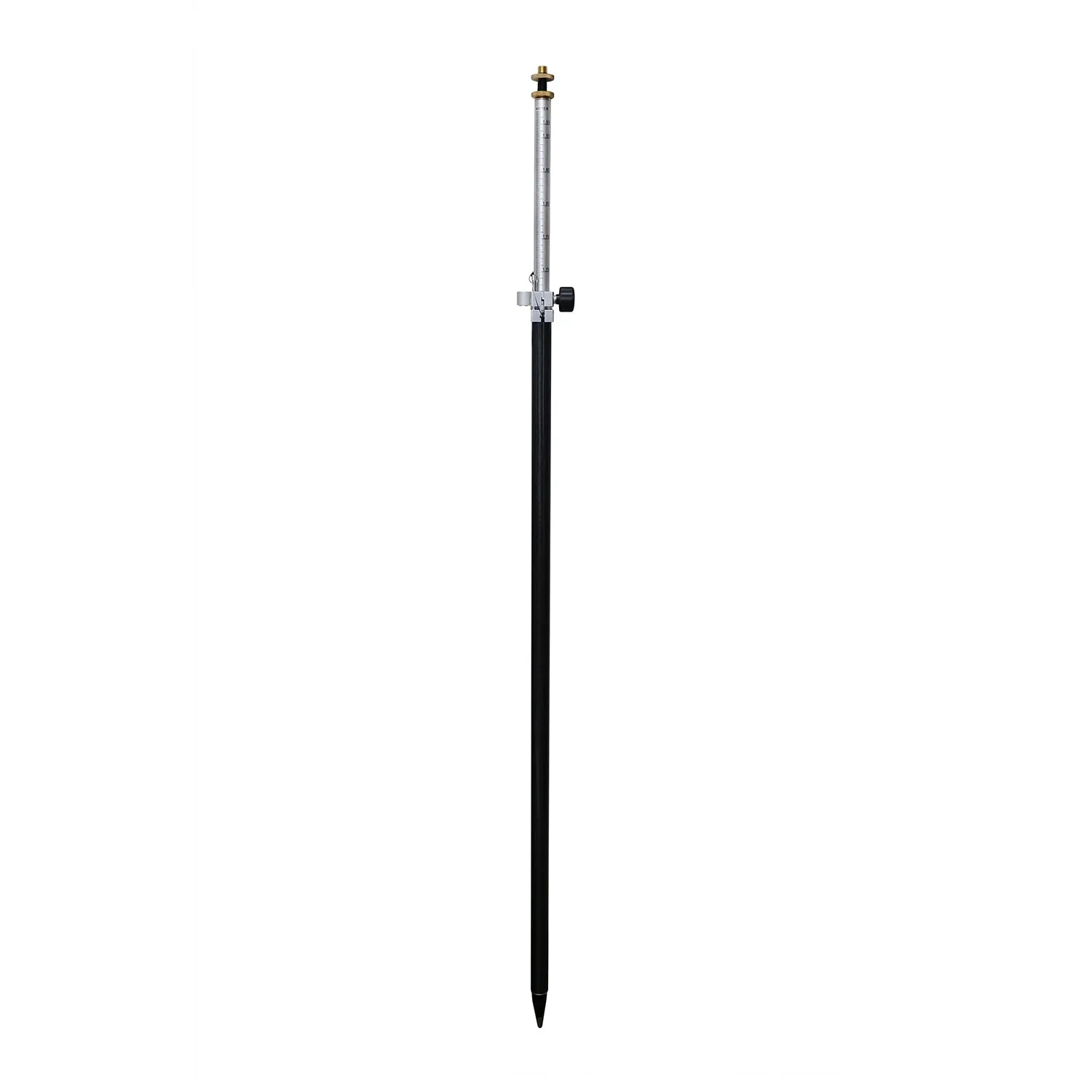 8 ft Aluminum and Carbon Fiber Prism Pole w/ Dual Graduations and Adapter