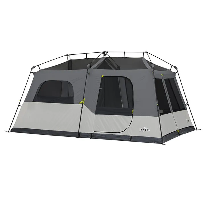 9 Person Instant Cabin Tent with Full Rainfly