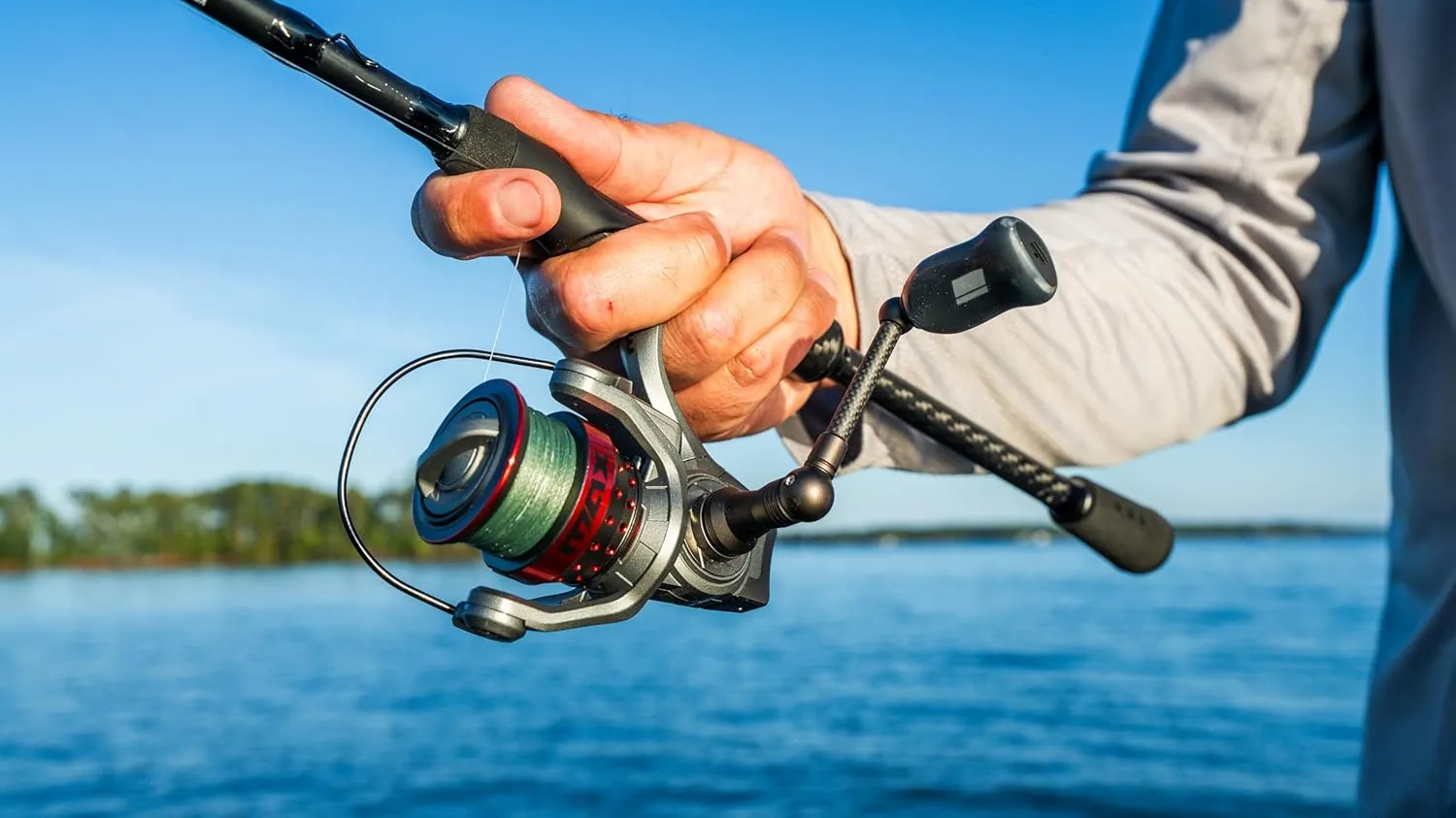 Abu Garcia Max Elite Spinning Reel and Fishing Rod Combo