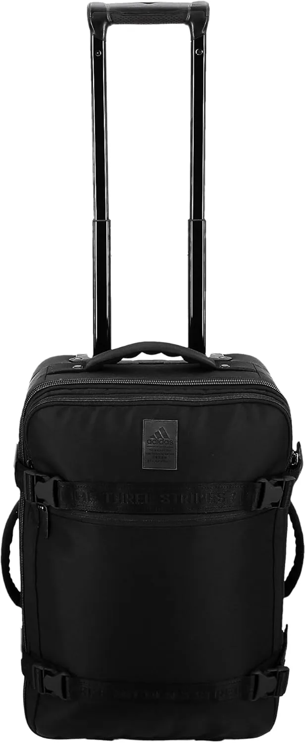 adidas Stadium Wheel Bag, Black, One Size