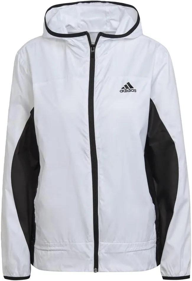 adidas Women's Logo Running Windbreaker