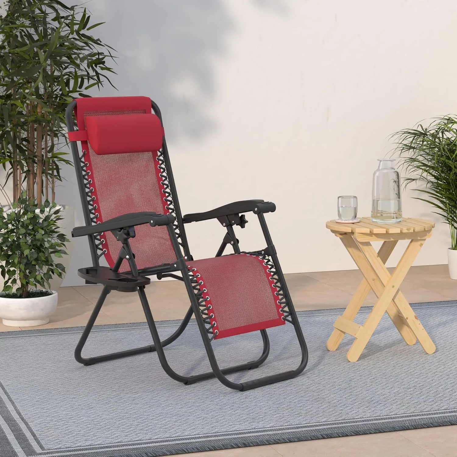 Adjustable Zero Gravity Lounge Chair Recliners for Patio, Yard, Multiple Colors and Sizes
