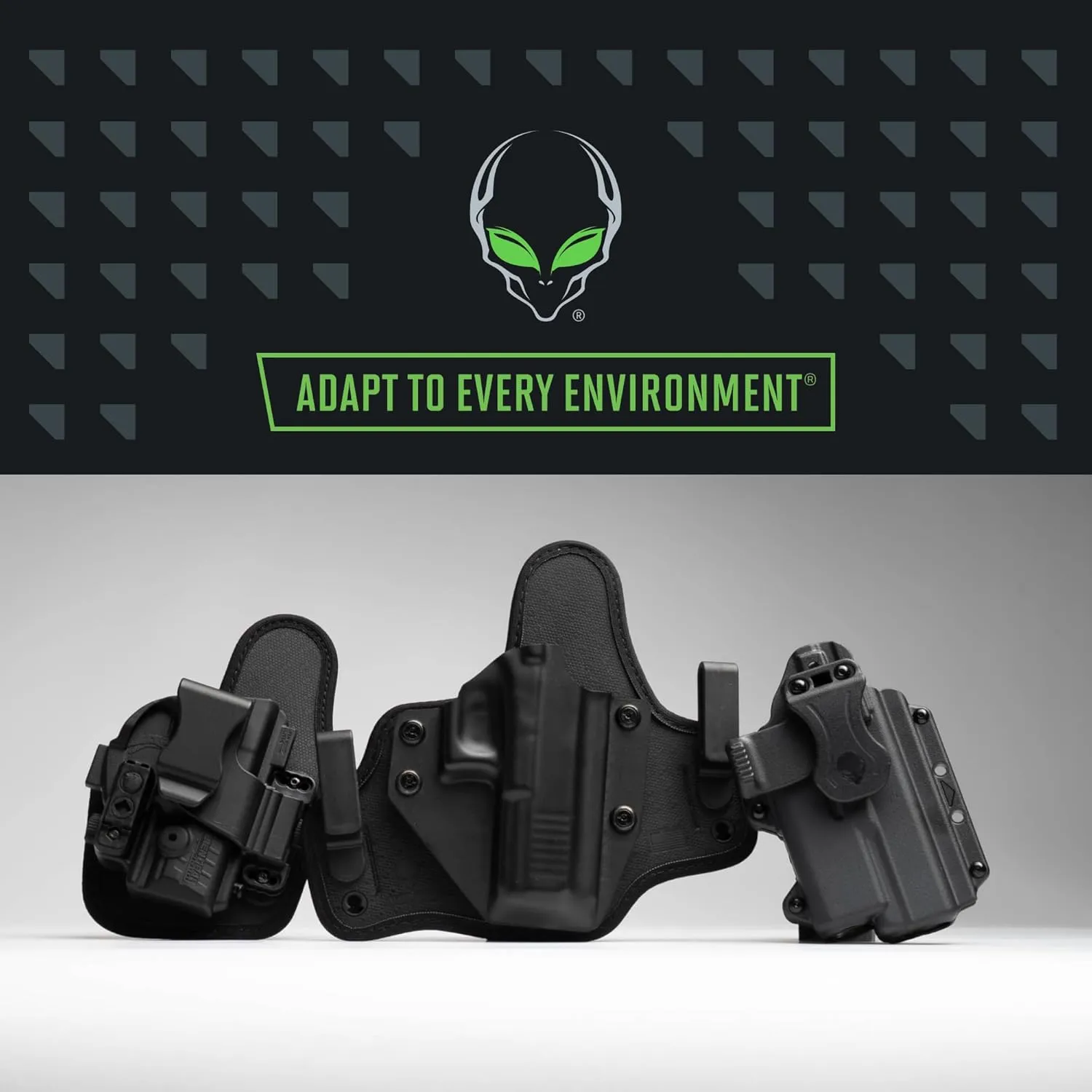 Alien Gear Photon Holster - IWB or OWB, Right or Left Hand, Optics Ready, Compact Light or No Light Options - Multiple Fitments Available