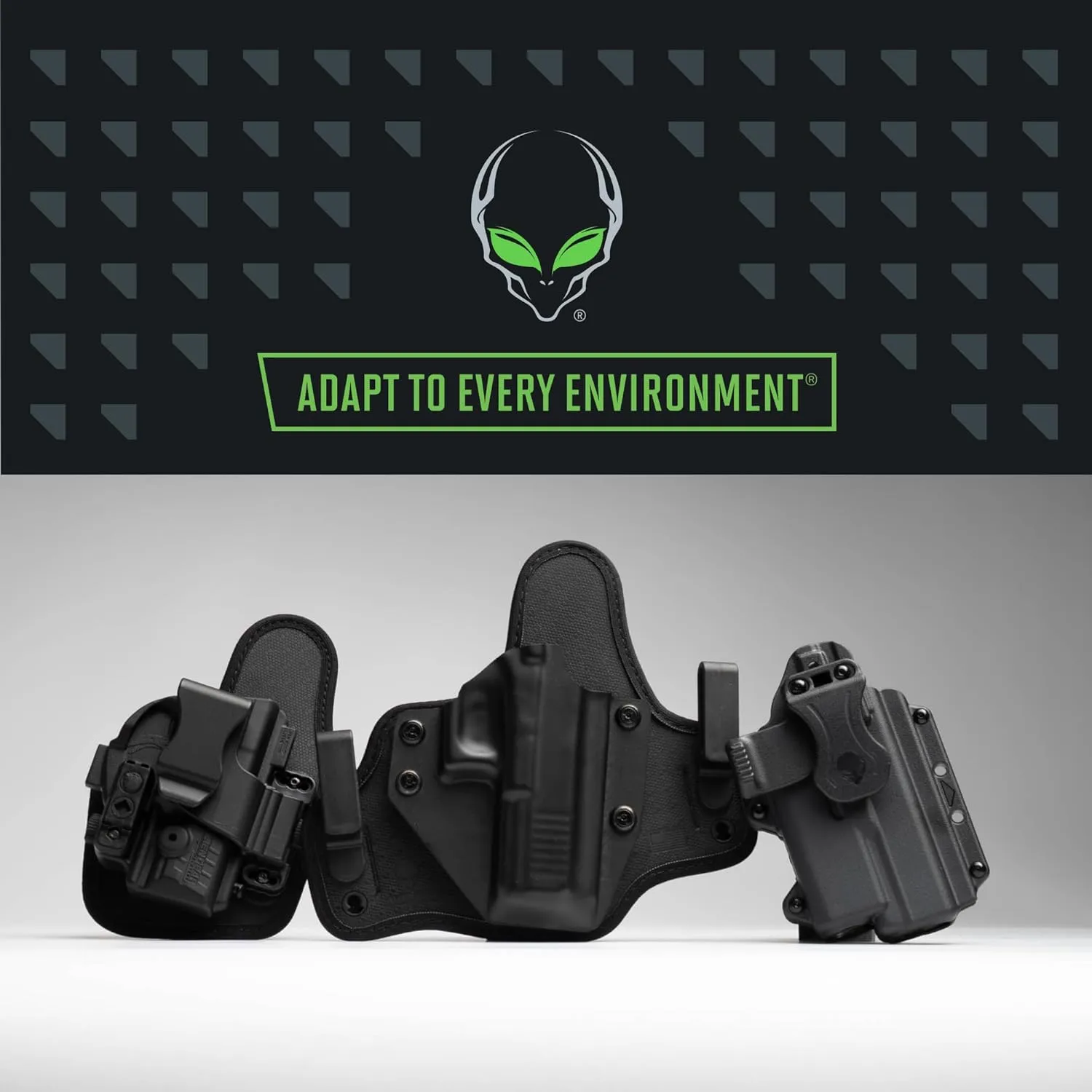Alien Gear Photon Holster - IWB or OWB, Right or Left Hand, Optics Ready, Compact Light or No Light Options - Multiple Fitments Available