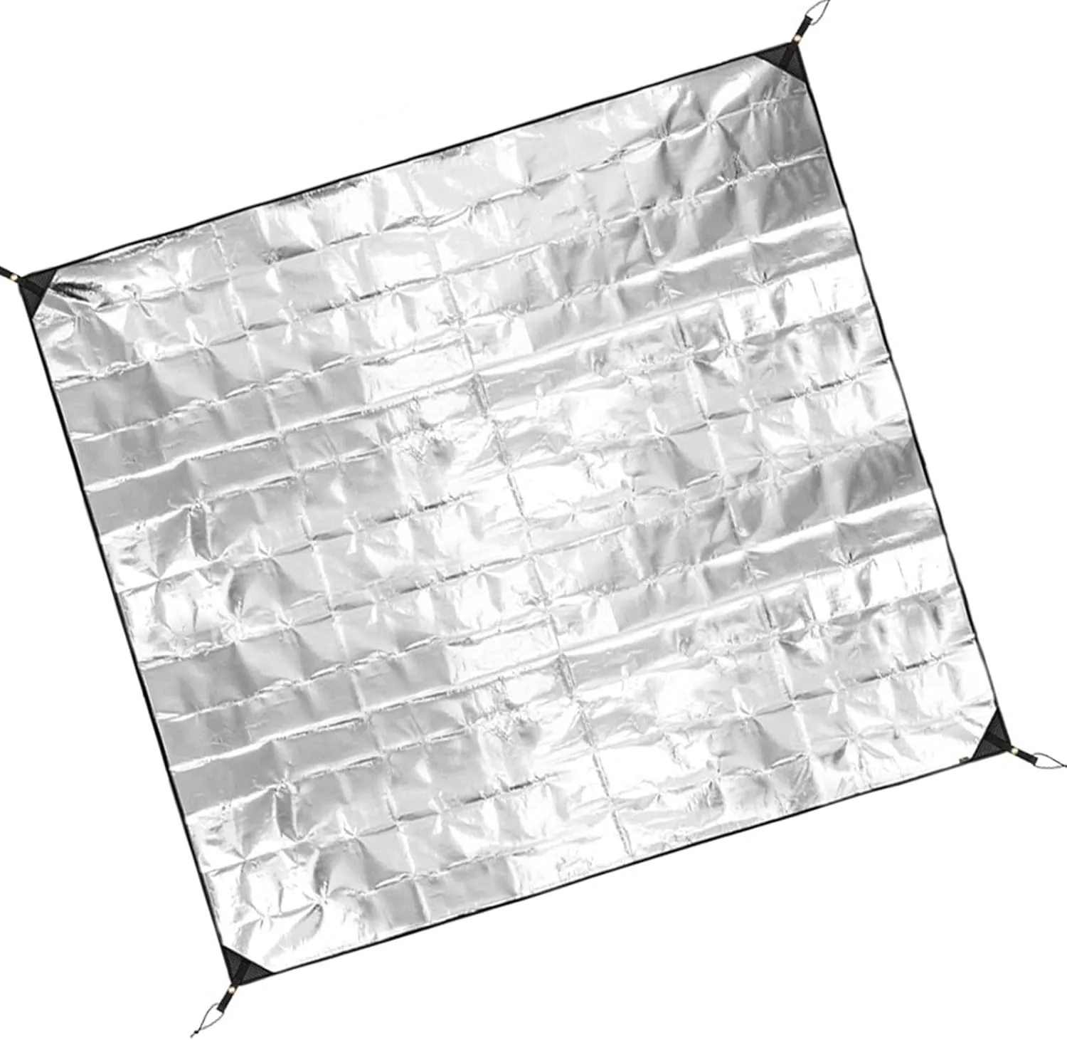 Aluminum Foil Foams Sleep Pad Double Side Waterproofs Foil Mat Sleep Tent Pad Thermal Insulating Mat Easy to Carry