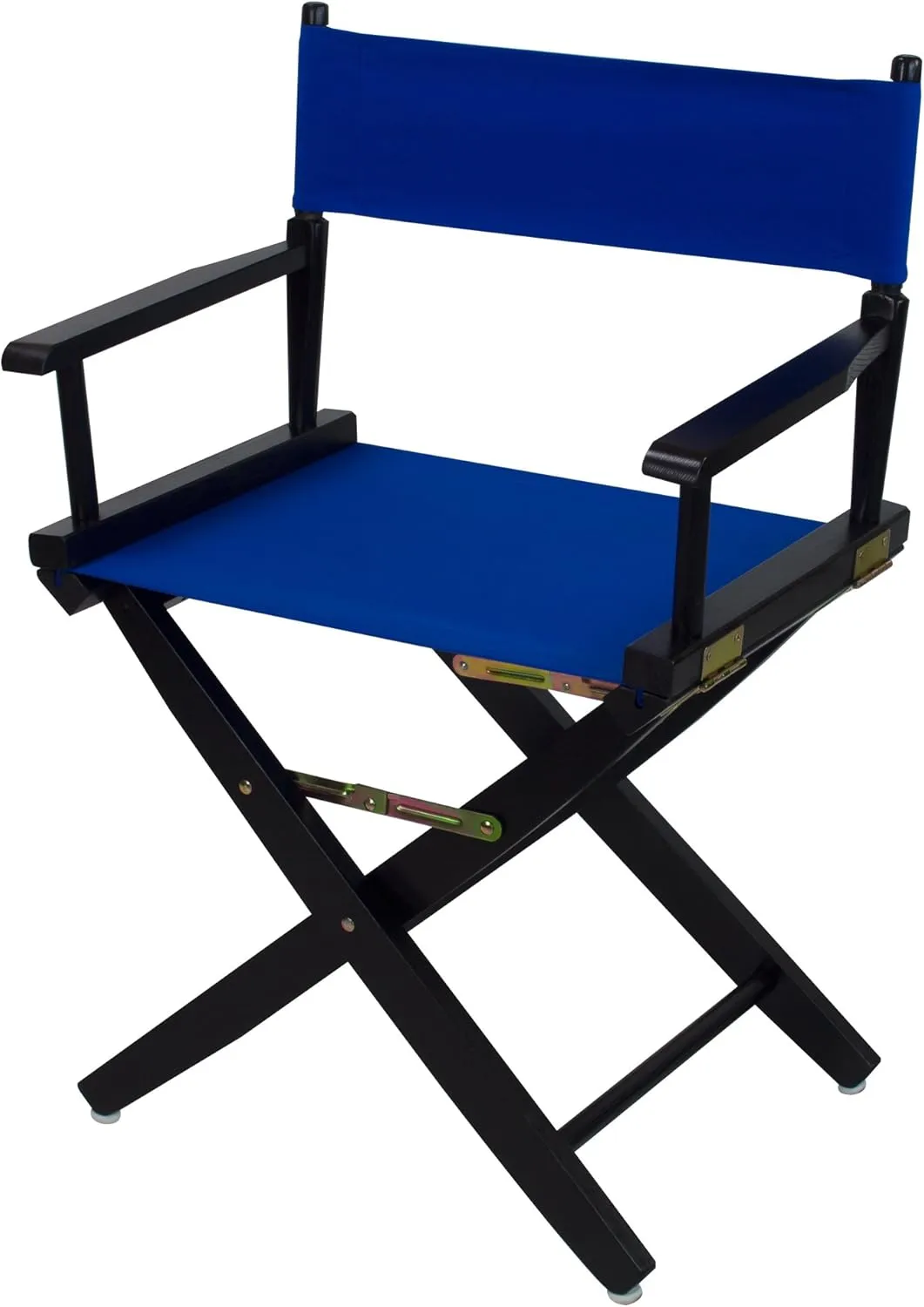 American Trails Extra-Wide Premium 18" Director's Chair Black Frame with Royal Blue Canvas