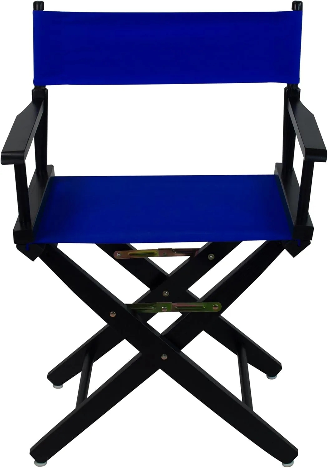 American Trails Extra-Wide Premium 18" Director's Chair Black Frame with Royal Blue Canvas