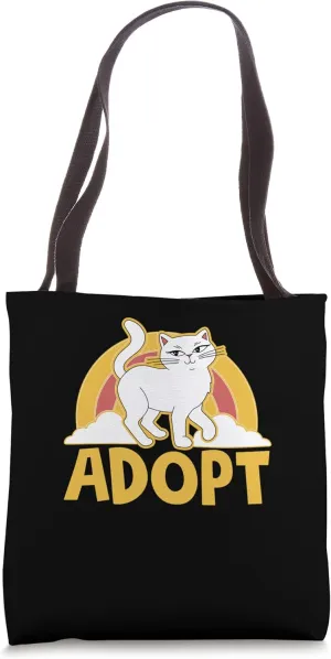 Animal Rescue Abandoned Animal Shelter Adopting Tote Bag