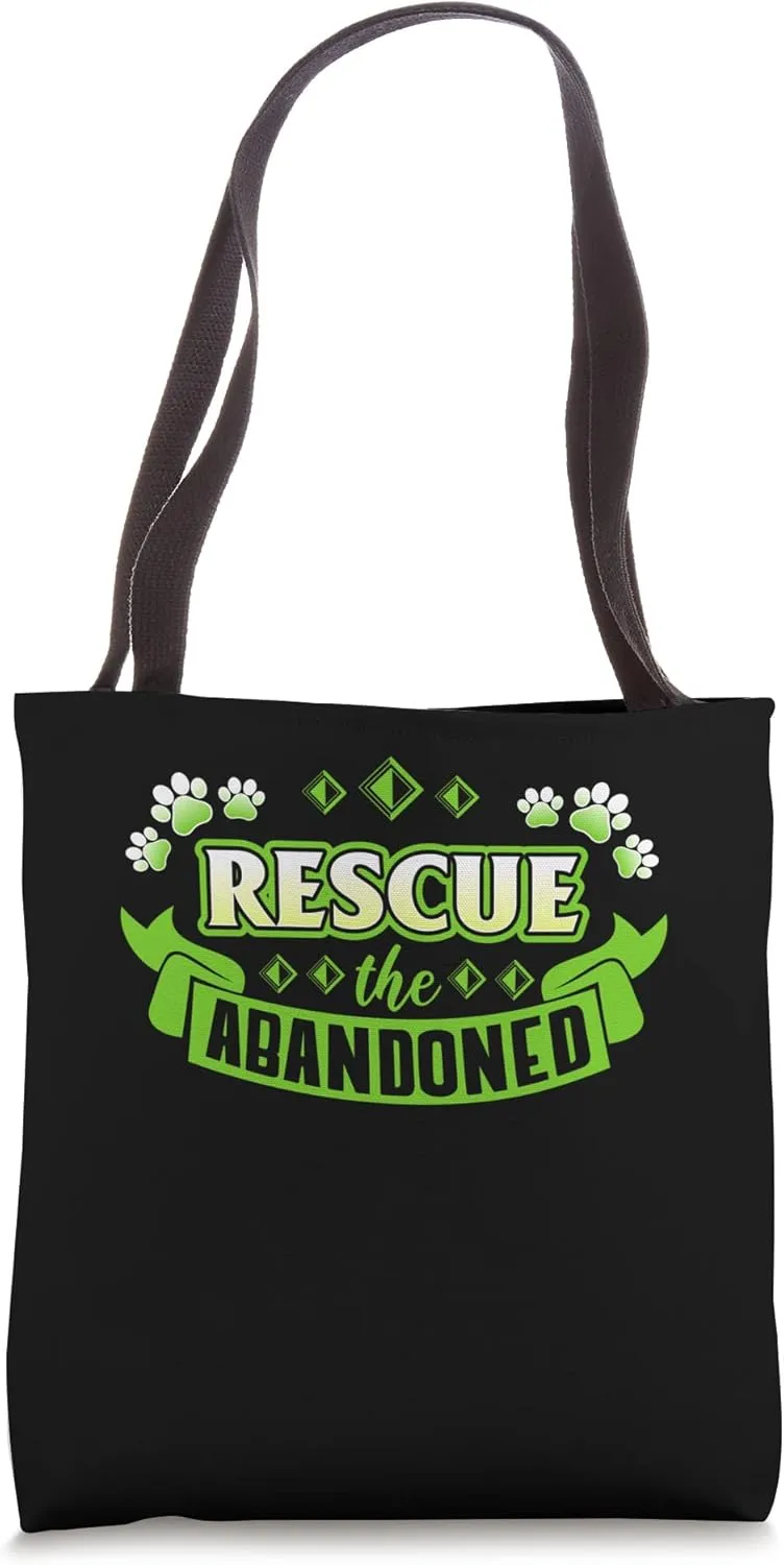 Animals Rescue Save the Abandoned Animal Shelter Tote Bag