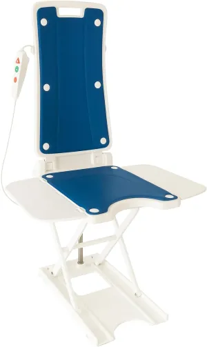 AquaLift Electric Bathtub Bath Lift Chair for Tub | FDA Compliant | Height Adjustable Riser for Seniors, Elderly, Handicapped | IP68 Waterproof | 320 LBS Capacity | Rechargeable Battery | HSA FSA