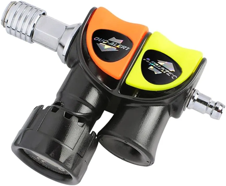 AQUATEC Diving Duo-Alert Air Powered Surface & Underwater Signaling Device Scuba Dive BC BCD Gear, Model III