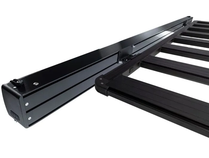 ARB Black Aluminum-Encased Awning w/ LED Light Strip - 8.2ft x 8.2ft