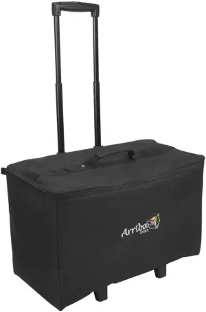 Arriba Padded Multi Purpose Case Acr-22 Bottom Rolling Stackable Case Dims 22X12X15 Inches
