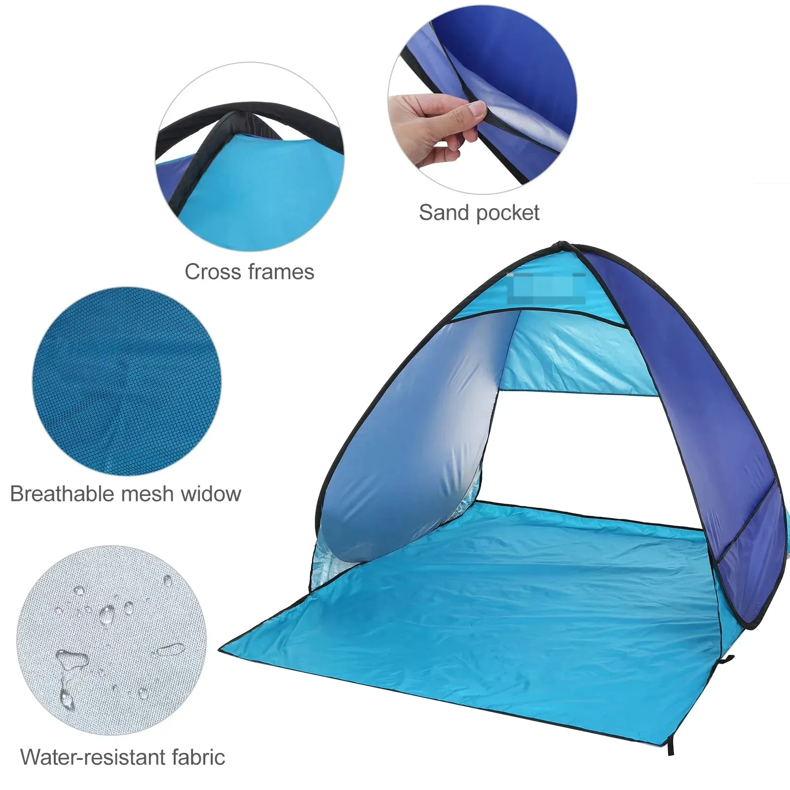 Automatic Pop Up Beach Tent