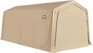 AutoShelter 10 x 20 ft. Replacement Cover kit Peak 7 oz Sandstone