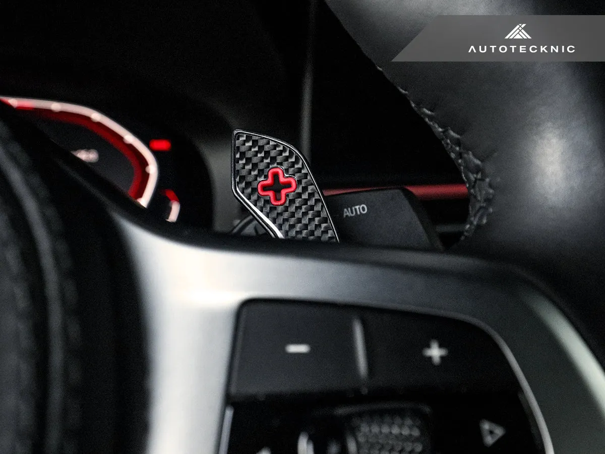 AutoTecknic Carbon Fiber Pole Position Shift Paddles - F96 X6M