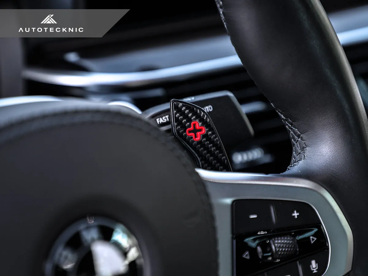 AutoTecknic Carbon Fiber Pole Position Shift Paddles - F96 X6M