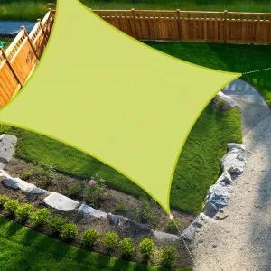 B 16x20 FT Sun Shade Sails for Patio Outdoor Waterproof, Sunshade Sail UV Block Canopy Shelter, Rectangle Sunscreen Awning Sun Shades Cloth for Lawn Garden Backyard