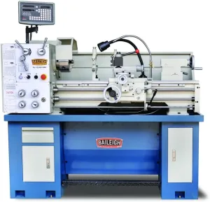 Baileigh Industrial - PL-1236E-DRO-1.0; 220V 1Phase Lathe, 12" Swing. 36" Length DRO (1016617)